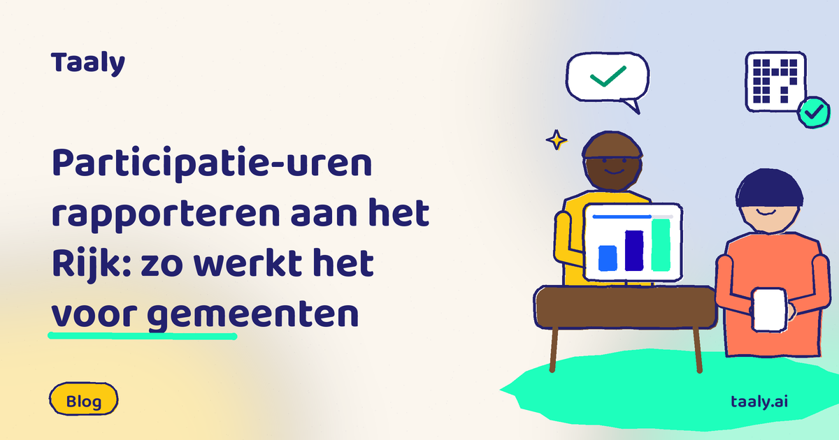 Participatie-uren rapporteren aan het Rijk: zo werkt het voor gemeenten