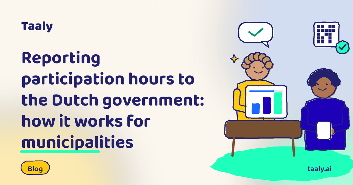 Reporting participation hours to the Dutch government: how it works for municipalities