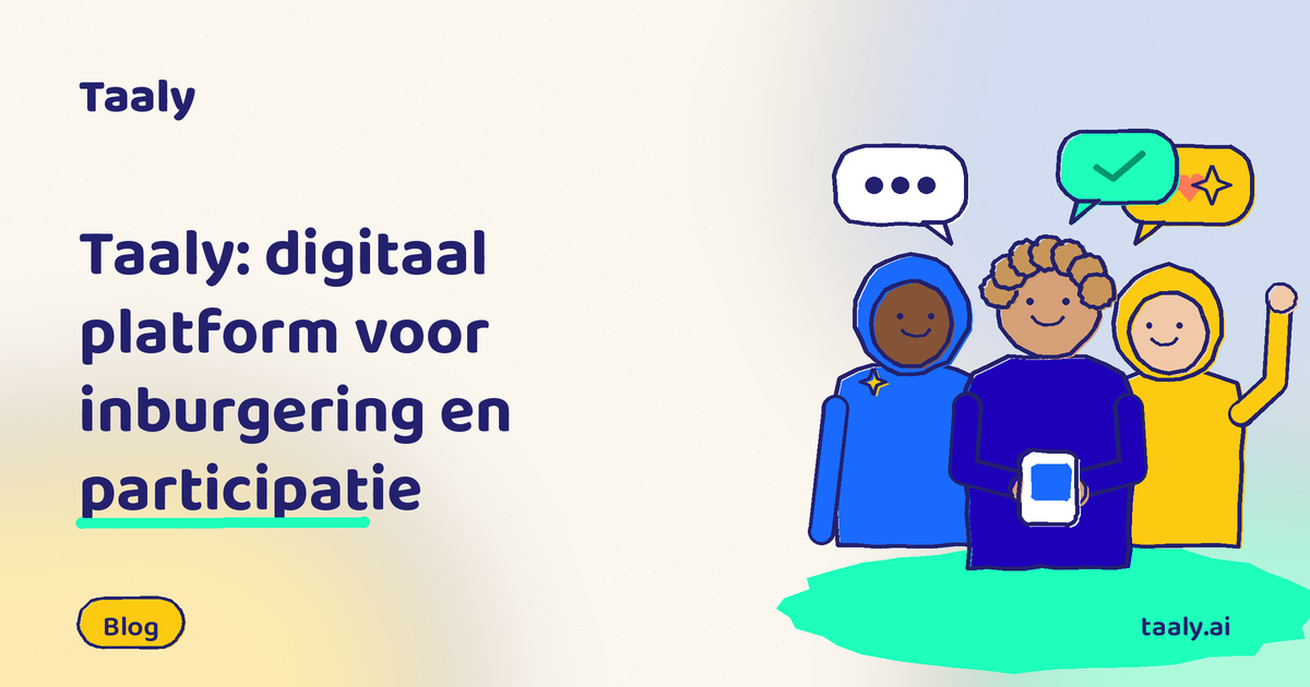 Taaly: digitaal platform voor inburgering en participatie