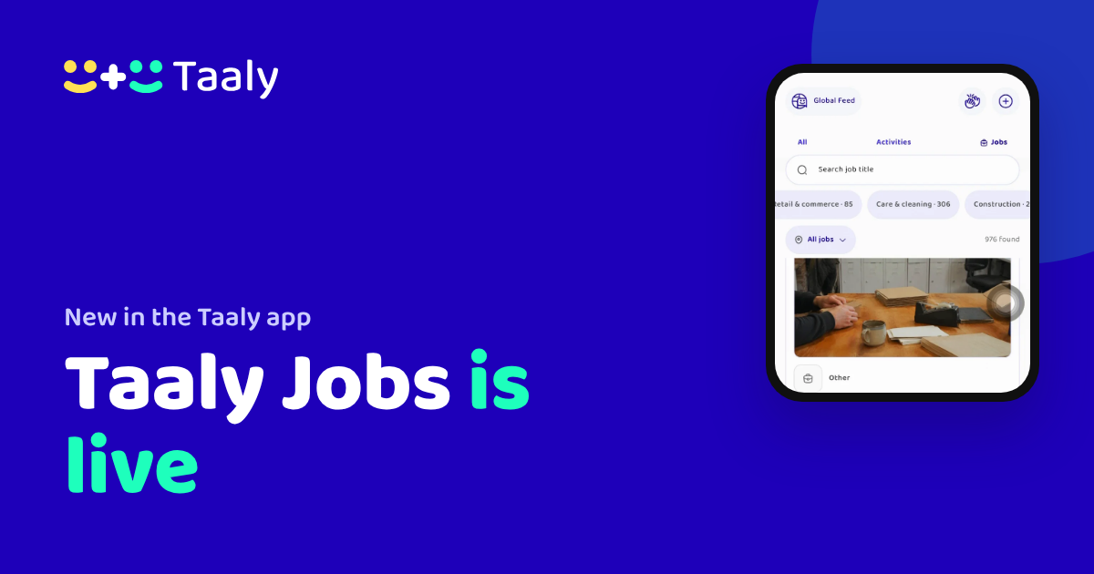 Taaly Jobs is live: browse vacancies and apply in the app