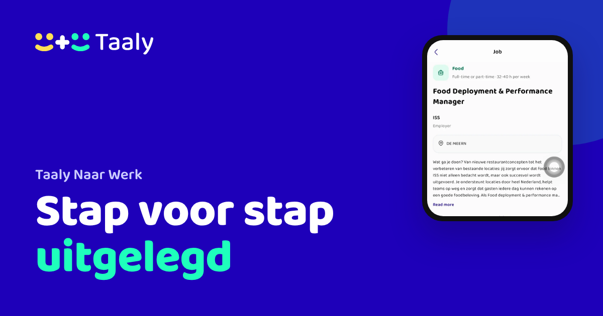 Zo gebruik je Jobs in de Taaly-app, stap voor stap
